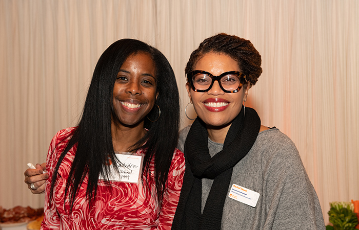 Kadidra Hurst '99 and Rachel Vassel '90